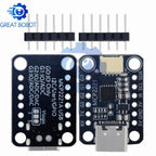 MCP2221A Breakout Board Type-C USB Interface STEMMA QT Qwiic Signal Acquisition Measurement Module for Arduino DIY