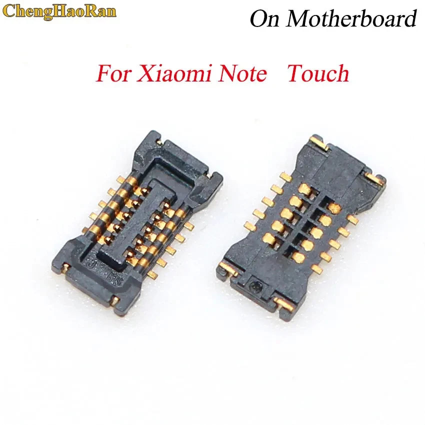 2pcs Touch & LCD Display Screen FPC Connector For Xiaomi Mi 4 Mi4 Mi2 Mi3 Max Note Redmi Note Logic On Motherboard Mainboard