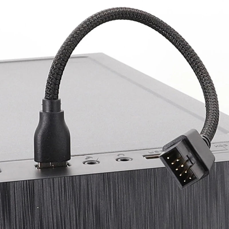 Usb A Male To 9-Pin 9pin Motherboards Built-In WaterCooled Data To Extension Y3ND