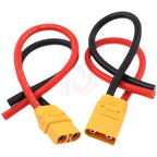 Xt90 Male and Female Connector Aircraft Model Lithium Battery Connector Xt90s Electrical Adjustment Gold-Plated Cable Plug