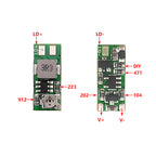 3-5V 405nm 450-475nm 520nm Blue Green Laser Diode LD Diver Circuit Board Power Supply