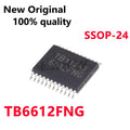 5/PCS New TB6612FNG 6612FNG SSOP24 Original Dual DC motor driver chip In Stock