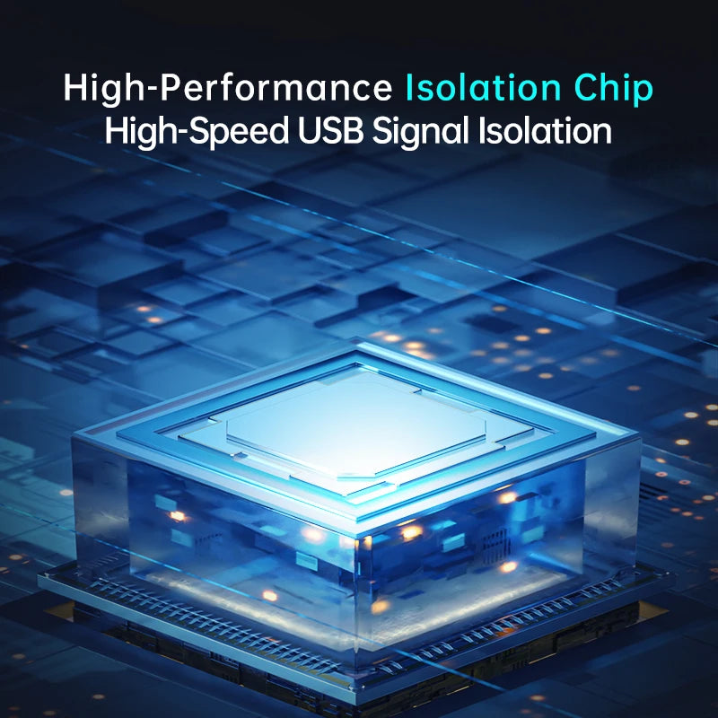 ALIENTEK USB 2.0 High-Speed Isolator HUB23 Industrial-Grade 480Mbps Opto-Coupler Photoelectric Protection Module
