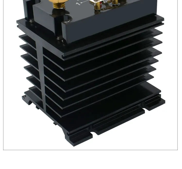 LCTC DC Control DC Solid State Relay 500A 1000A With Radiator SSR Heat Sink High Power Controller 3-32VDC LC-500D75D