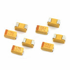 10PCS Tantalum Capacitor A B C D Type 6.3V 10V 16V 25V 35V 50V 4.7/6.8/10/15/22/33/47UF 100UF 150UF 220UF 330UF 470UF 680UF 106