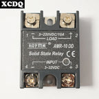 DC to DC Voltage Control Single Phase Solid State Relay 5V 12 Volt 30 Amp Power Supply SSR 220V Load 10A 25A 40A 60A 80A 100A