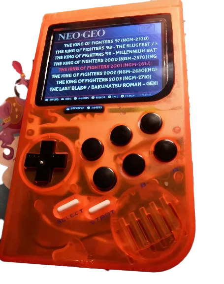 Retro Game Console Handheld, Raspberry Pi GameBoy with Ultra-Clear 5-Inch IPS Screen, 32GB Memory, 4000+ Preloaded Games