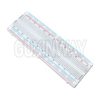 MB-102 Breadboard 400 830 Points Solderless PCB Bread Board Jumper Wire Cable Prototype Board DIY for Arduino Kit
