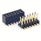 10pcs 1.27mm SMT Dual SMD Mlale Pin Header Gold-plated 2*3/4/6/8/10/20/40/50Pin PH4.3 Female Socket