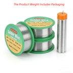 8g/20g/30g/50g low melting point lead-free solder wire coil sn99.3/cu0.7 high purity Soldering Wire Rosin Core Tin 0.8mm 1.0mm