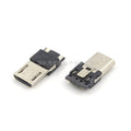 20pcs Micro USB 2.0 Male 2p/4p/5Pin USB Connectors USB Connector Port Jack Tail Sockect Plug Terminal