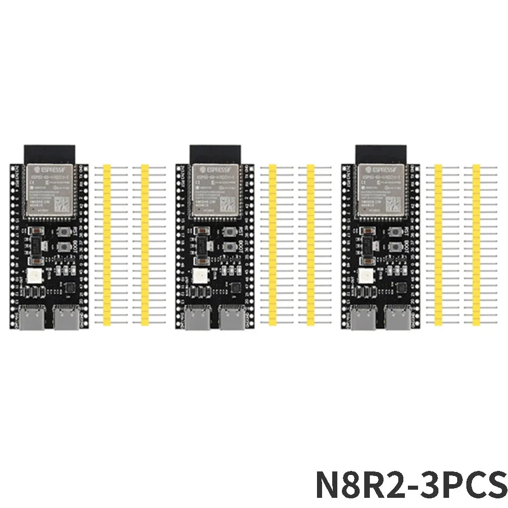3-10PCS ESP32-S3 Development Board 44Pin Type-C WiFi BLE N16R8 16MB Flash 8MB PSRAM N8R2 8MB Flash 2MB PSRAM
