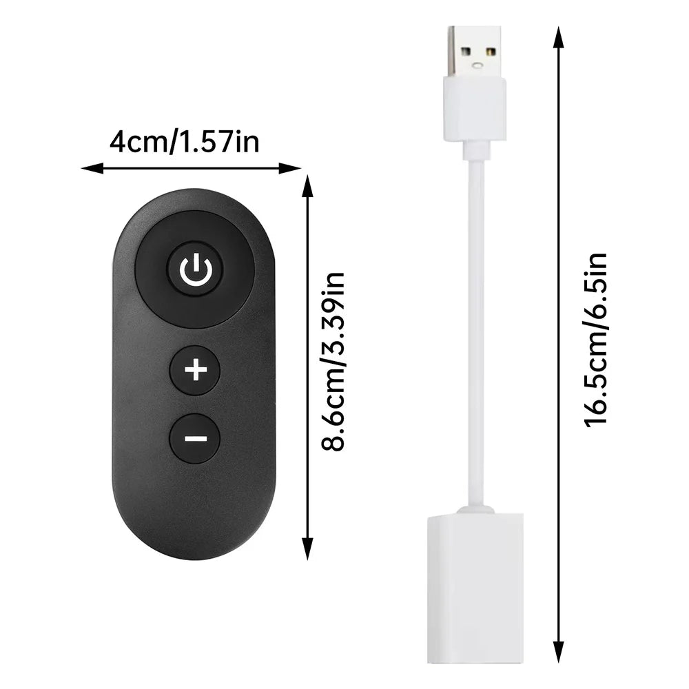 DC 5V USB RF Remote Switch Wireless LED Strip Dimmer Fan Speed Controller Module for Cabinet Night Lights DIY Lighting Control