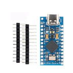 SAMIROB Pro Micro ATmega32U4 5V 16MHz Original Chip Replace ATmega328 For Arduino Pro Mini With 2 Row Pin Header