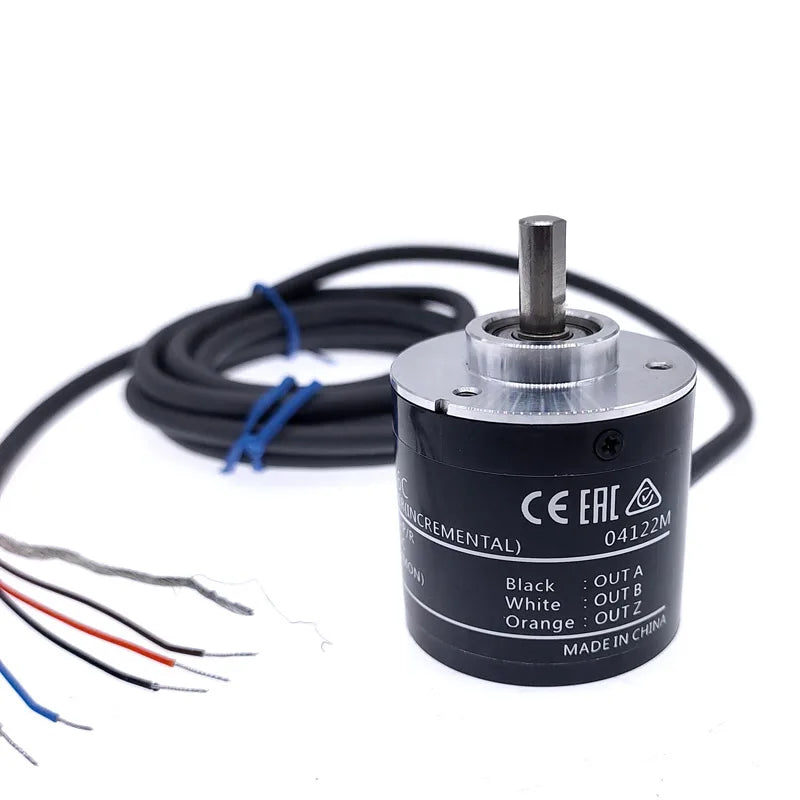 E6B2CWZ6C Rotary Encoder 1500 18000 2000 2048 2500 P/R 5-24V DC NPN Output Rotary Switch with 2m Lin