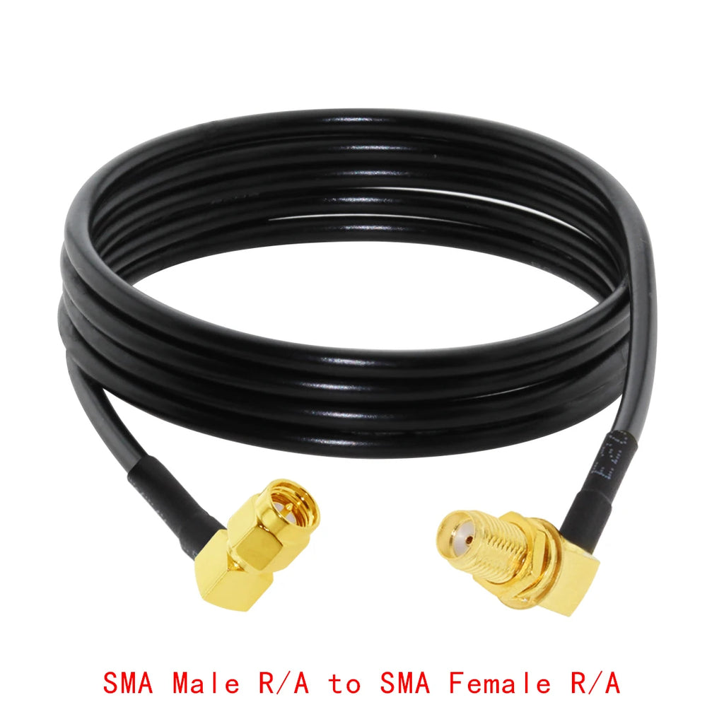 WIFI Antenna Extension Cable SMA Male Plug Female Jack Straight Right Angle Pigtail Adapter RG174 10cm/20cm/30cm/50cm/100cm
