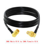 WIFI Antenna Extension Cable SMA Male Plug Female Jack Straight Right Angle Pigtail Adapter RG174 10cm/20cm/30cm/50cm/100cm