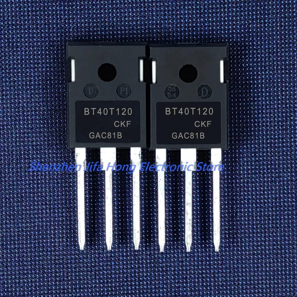 10PCS BT40T120 BT40T120CKF  TO-247 IGBT 1200V 40A  In Stock