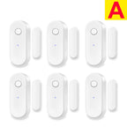 Tuya WiFi Door Sensor Window Anti-intrusion Door Open Close Burglar Security Alarm Magnetic Sensor Smart Life Alexa Google Home