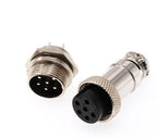 GX16 Aviation Circular Connector 2Pin3pin4pin 5pin6pin7pin8pin9pin10pin Male & Female Diameter 16mm L73 RS765 DF16 M16