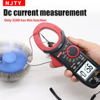 Digital Clamp Meter DC/AC Volt Amp Ohm Diode Multimeter Ammeter Multitester Current Voltage Resistance Tester NCV NJTY 3266TA