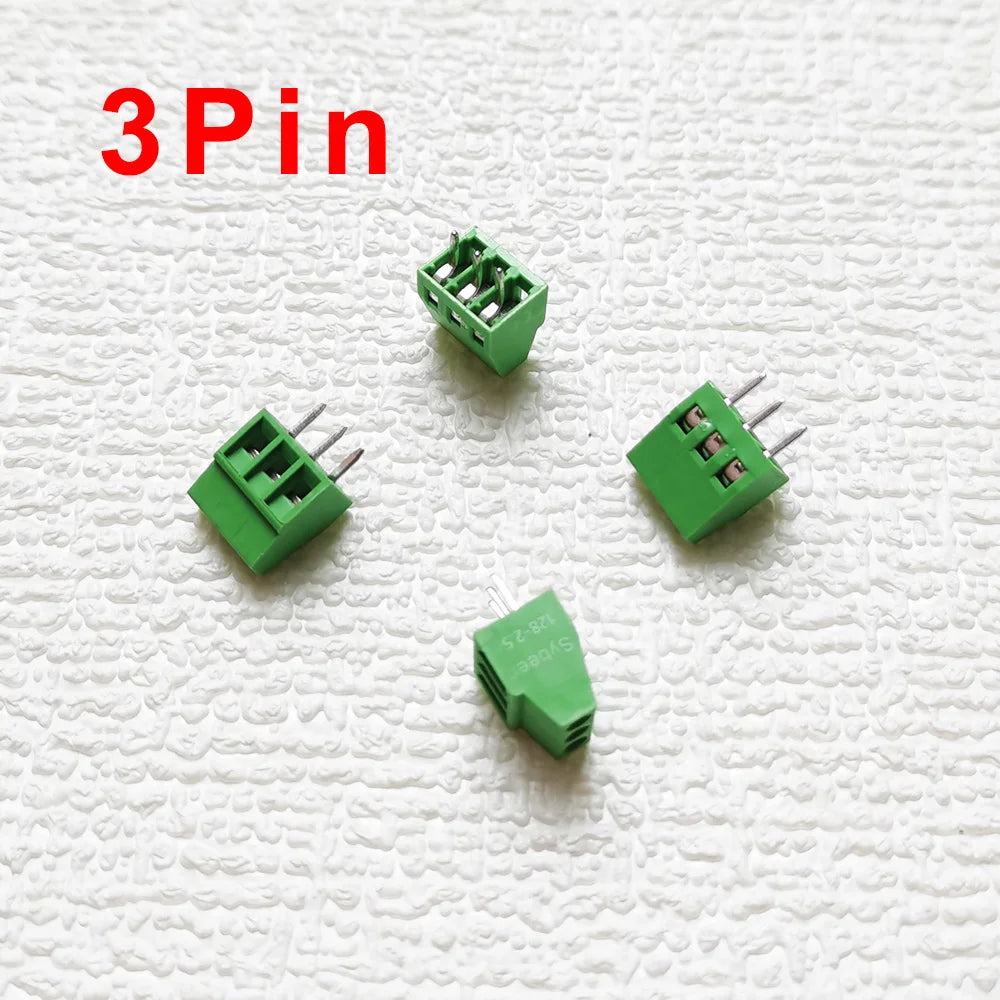5/10pcs KF128 2.54mm PCB Mini Screw Terminal Blocks Connector for Wires KF128-2.54 2P 3P 4P 5P 6P 7P 8P 9P 10P 12P 16P Terminal