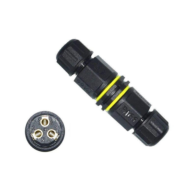 IP68 M20 2/3/4/5-Pin Screw Terminal Waterproof Electrical Connector - Marine Equipment & Outdoor Junction Box Wiring