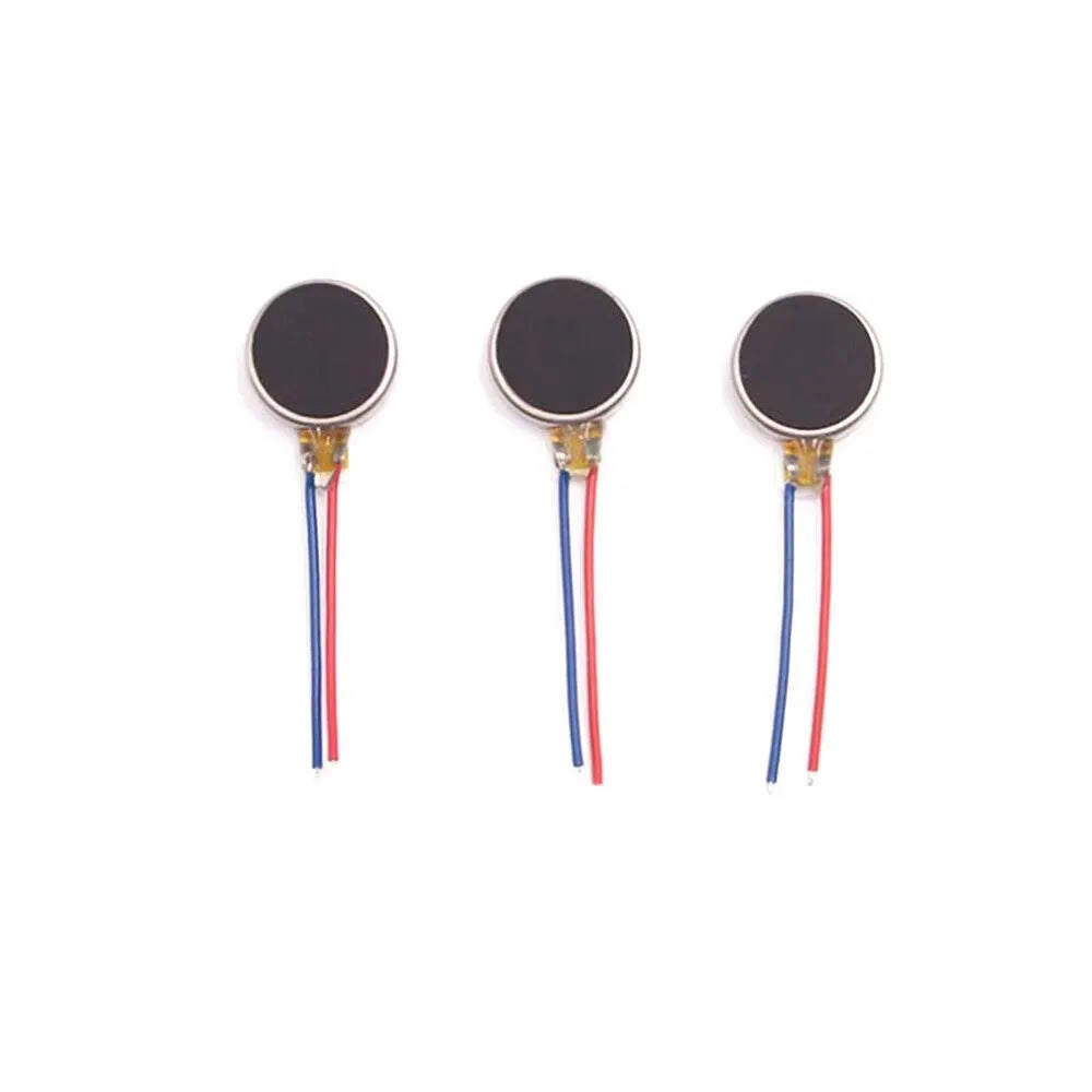 DC 3-5V Micro Vibration Motor 1020/1027/1030/1034 for Phone Coin Flat Motor 10PCS