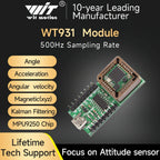 WitMotion WT931 (XYZ, Return Rate 500H) AHRS MPU9250 9-axis Accelerometer, Electronic Gyroscope, Angle, Magnetometer, for Arduin