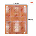 5x7CM/7x9CM/9x15CM Phenolic PCB Prototype Board Universal Through Hole Perfboard for DIY Electronic Projects