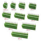1 Box KF128 2.54mm Mini PCB Screw Terminal Block Connector KF128-2.54 2P 3P 4P 5P 6P 7P 8P 9P 10P 12P for 26-18AWG Cable