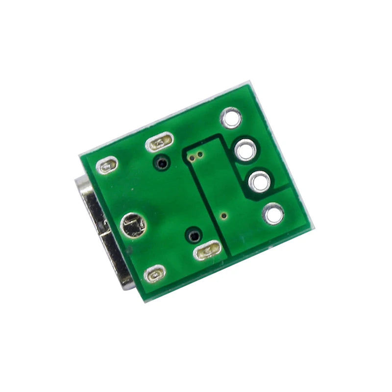USB 3.1 Type-C 16-Pin Test Breakout Board Full Pinout Adapter Socket for Diagnosis & Data Cable Prototyping