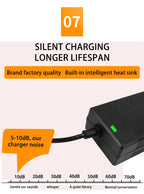 16.8V 3A Li-ion battery charger for 14.4v 14.8v battery 4S 18650 battery pack connector DC5521 gx12 gx16 d-tap xt60 xt90 XLR RCA