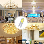 G9 LED Light Bulb 220V 5W 7W 10W COB LED Lamp Glass G9 Bulbs Replace Halogen Bulb LED Lights for Home Ceiling Lamp Chandeliers