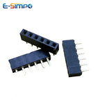 20pcs 2.54mm PH5 Short Profile Single Row Straight 1X2P/5P/6P/10P/15P/40P Rohs Goldplated PCB Female Pin Header Socket Connector
