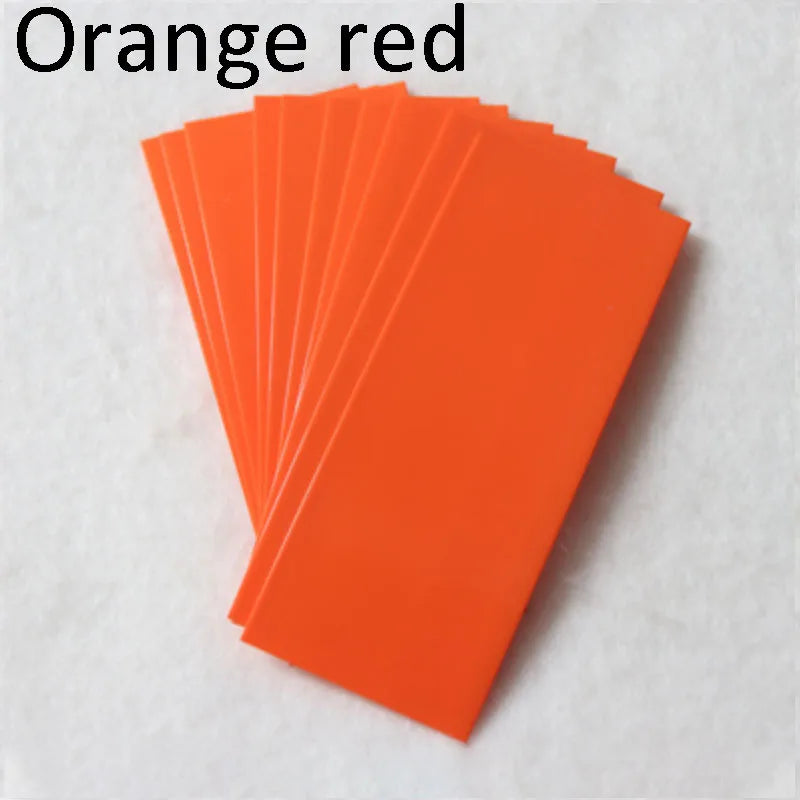 No.5(AA) Battery PVC Heat Shrink Tube Repair protective film Insulated Wrap Protect Case Pack Sleeve