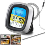 Digital Kitchen Thermometer Probe Touch Screen Meat Barbecue Food Temperature Measure Tool Steak BBQ Timer Cooking Tools