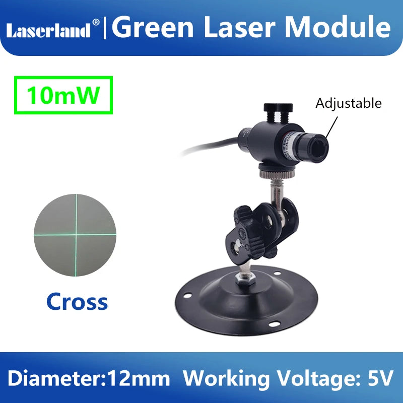 Red Green Laser Diode Module Cross Projector for Heat Press Screen Printing Alignment of Cloth Cutting Location
