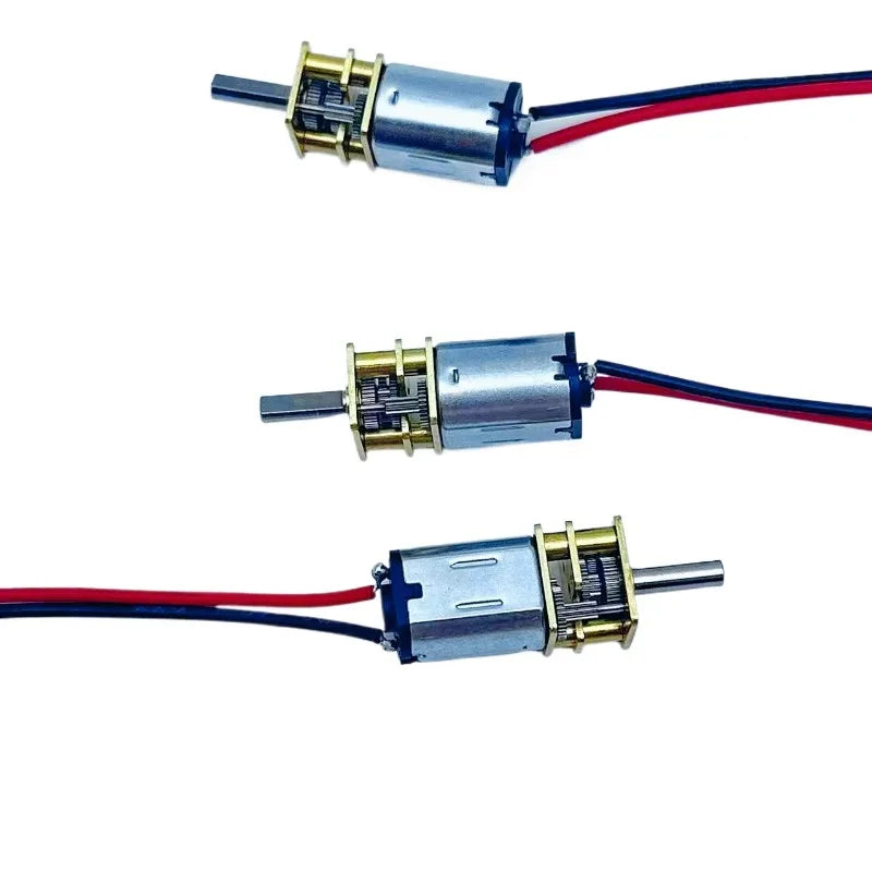 New Precision GA12-N20 Reduction Motor with Wire 3V 50rpm 6V  100rpm 12V  200rpm Micro DC Gear Reduction Motor