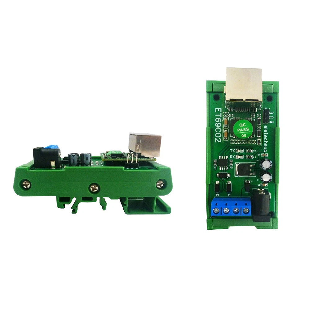 MQTT Modbus RTU Module Ethernet Network IP RJ45 to RS485 Bus Converter for Modbus RTU Master Slave TCP Client Server Module