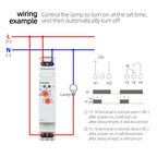 VENGIM Off Delay Time Relay 220V Or AC/DC12V-240V Timer Switch By Din Rail