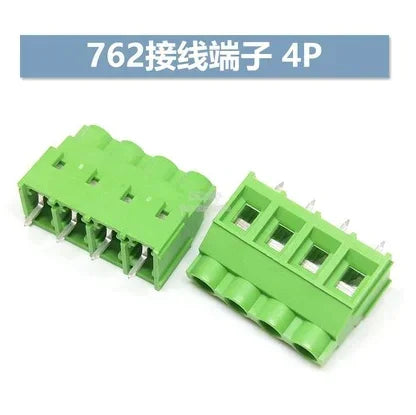 5Pcs Spacing 6.35MM 7.62MM 9.5MM Screw PCB Terminal Block Connector KF635 KF762 KF950 2Pin 3Pin 300V 30A Screw Terminal