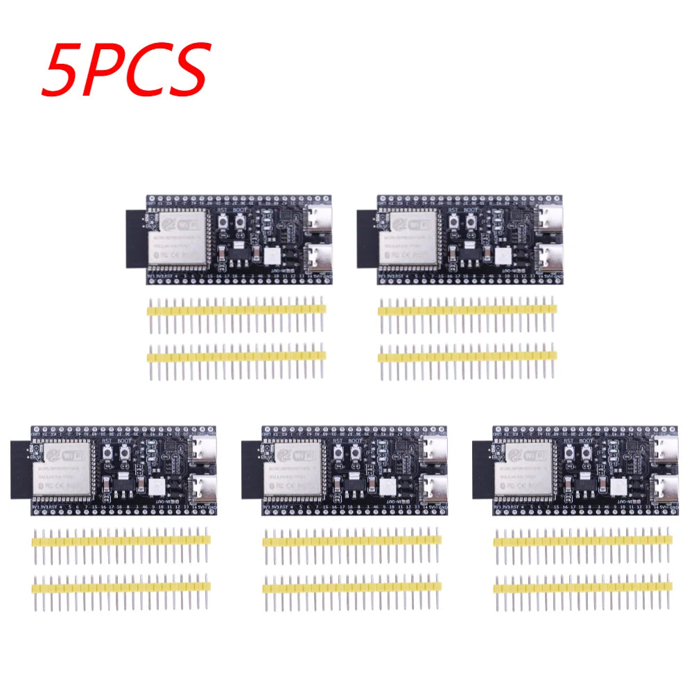 1-10X ESP32 S3 Dual Type-C Development Board WiFi Expansion Board 2.4G Wifi BT Module for Arduino 8MB PSRAM 16MB FLASH N16R8