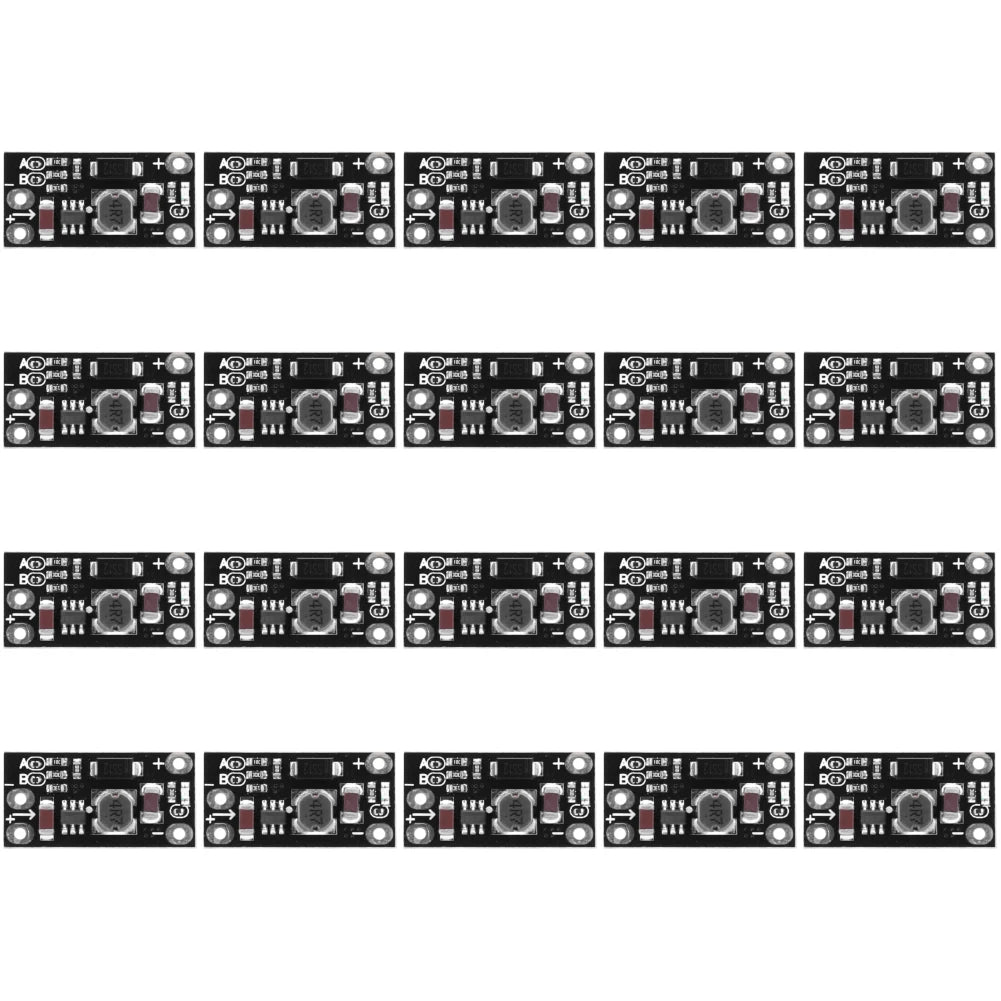 40-3PCS Mini DC-DC Boost Step Up Converter 3/3.2/3.3/3.7/5/9V to 12V Voltage Regulator PCB Board Module Lithium Battery Boost