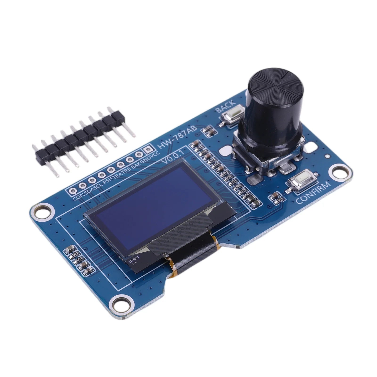 OLED Display with Rotary Encoder Module 1.3/0.96 Inch EC11 Encoder OLED Combo Board Maker Education OLED Kit for Arduino STM32