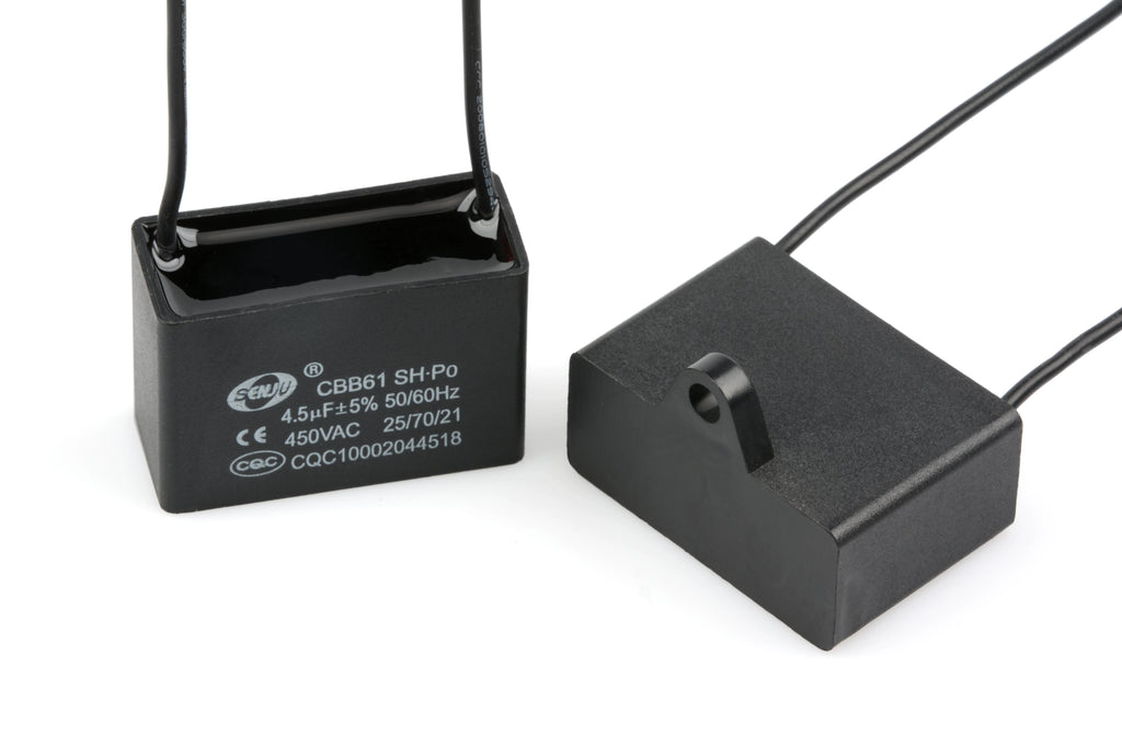 CBB61 Motor Start Capacitor 450V AC Fan Condenser1/1.2/1.5/1.8/2/2.5/3/4/5/6/8/10UF