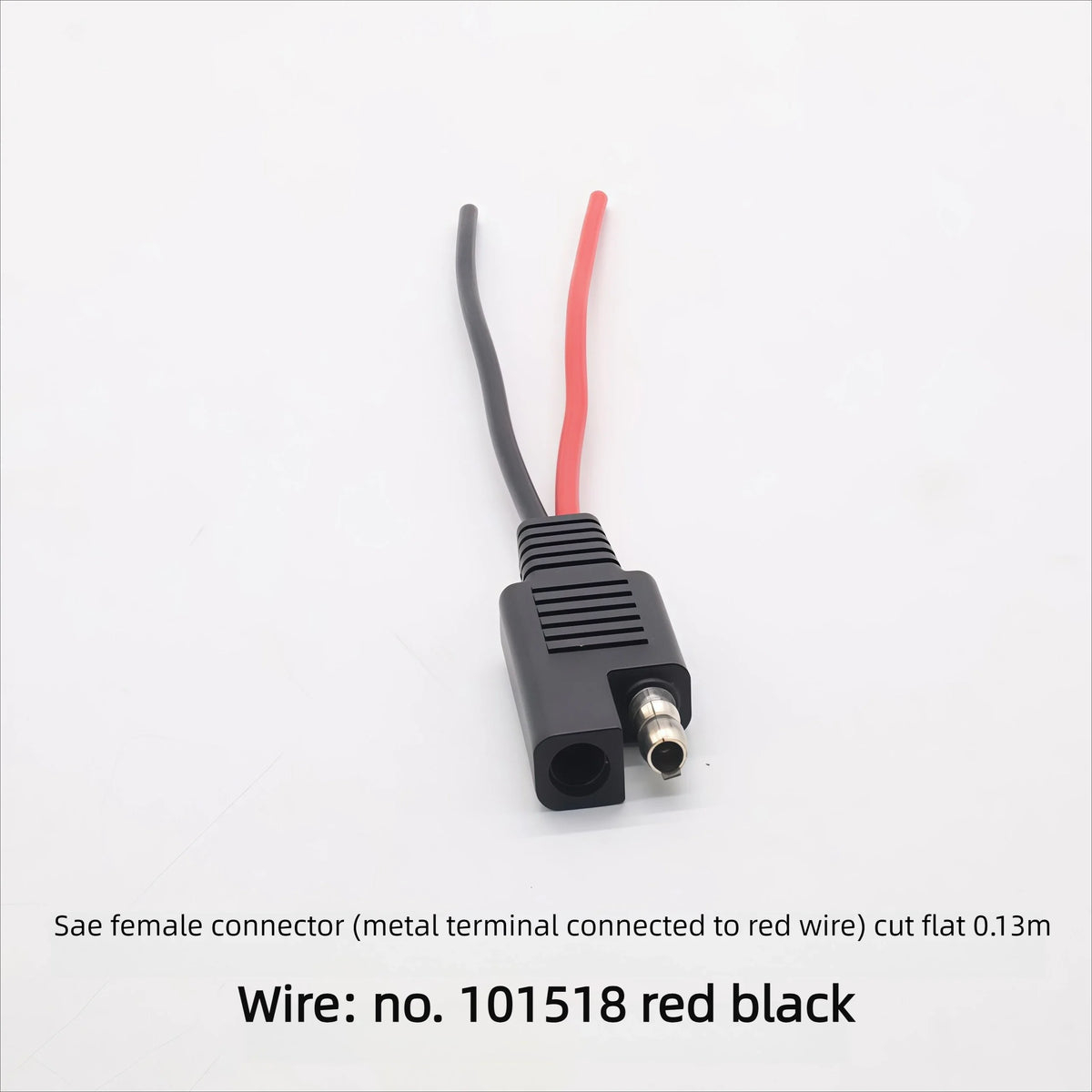 5PCS SAE Single-ended Cable Power Extension Connector Plug Cable Solar Panel Battery Adapter Quick Connect