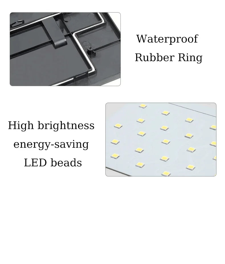 Solar Power Wall Lamp IPX5 Waterproof Garden Lights Motion Sensor  Energy Saving Light for Exterior Spot Porch Yard Lighting