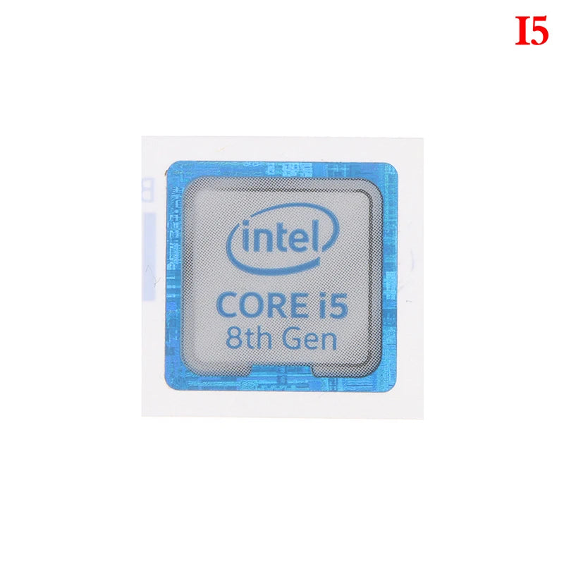1pc/5pcs Mini DIY Sticker For 4th Generation Cpu Intel Core I3 I5 I7 I9 Logo Sticker LOGO Label Laptop Notebook Decoration