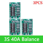 BMS 3S/4S 5A 10A 20A 25A 40A 60A Li-ion Lithium Battery Charger Protection Board 18650 For Drill Motor 12V with Enhance/Balance